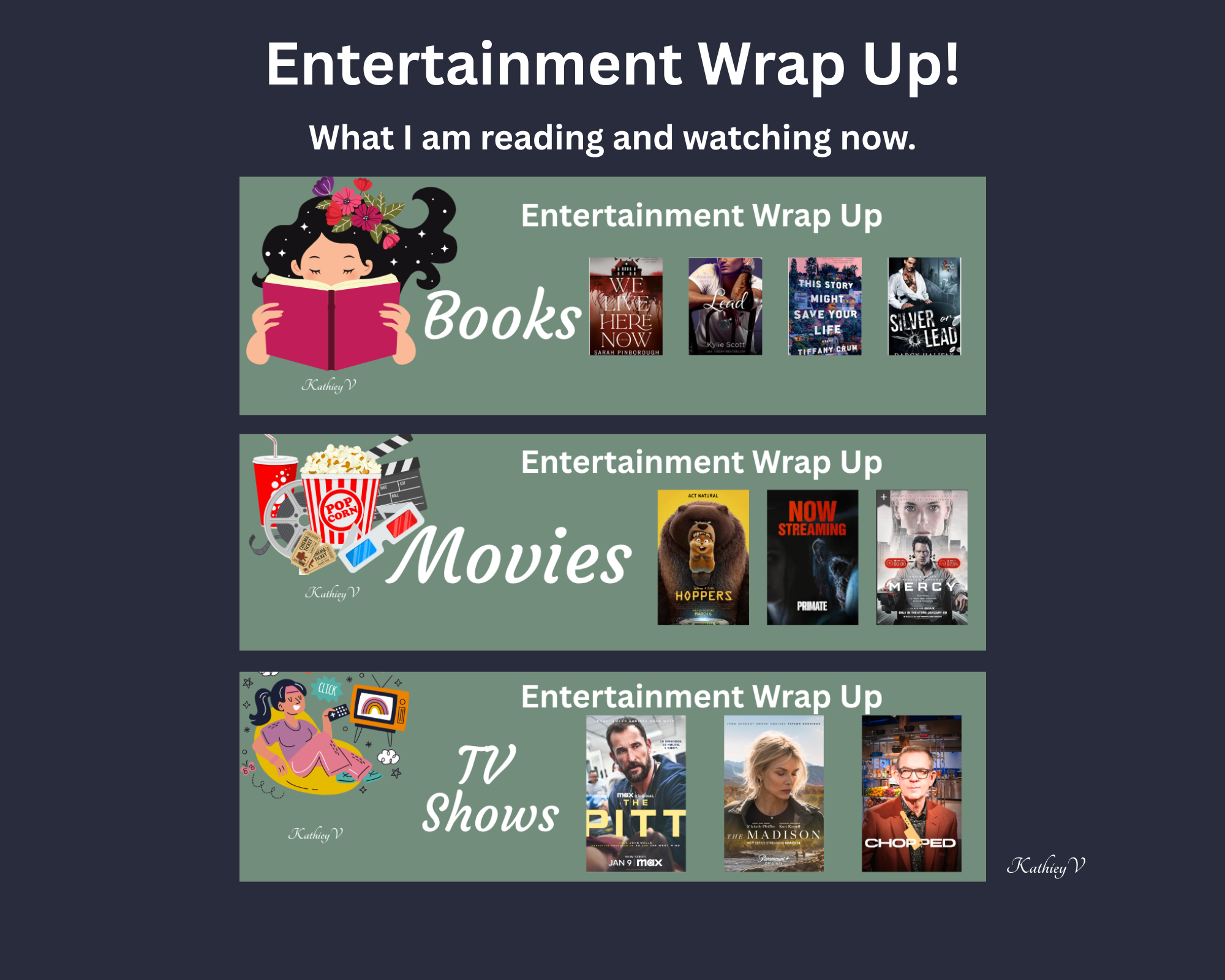 Friday Fun Entertainment Review: Books, Movies, and TV Shows I’m Exploring