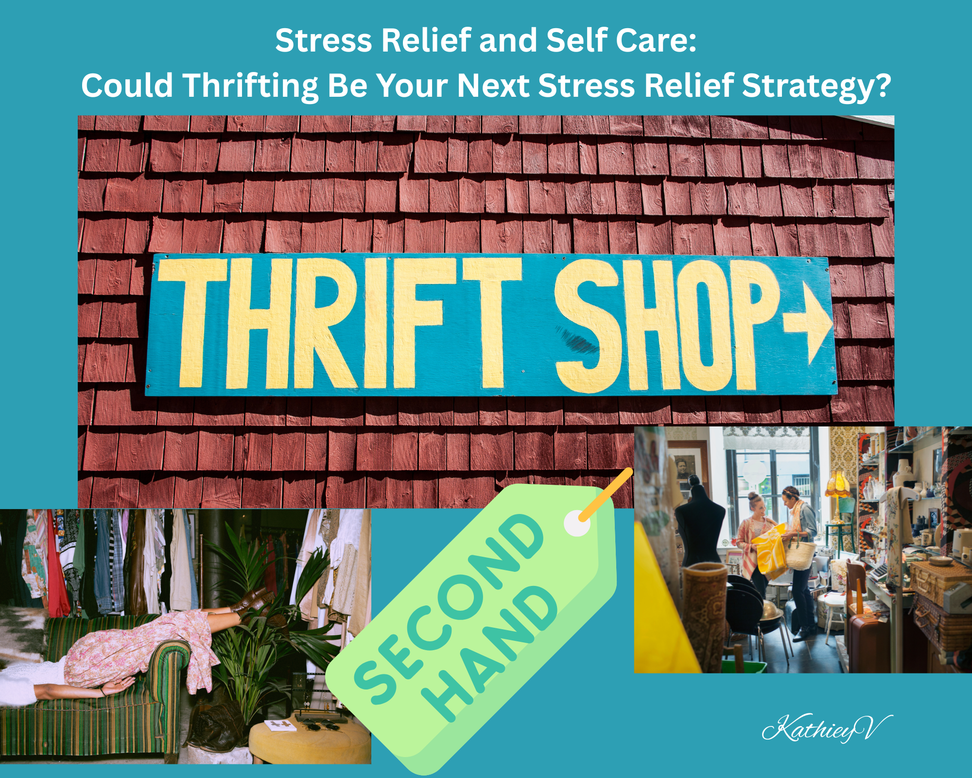 Stress Relief and Self Care:Could Thrifting Be Your Next Stress Relief Strategy?